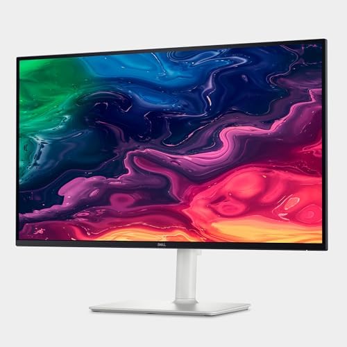 Dell 27 Plus 4K USB C Monitor   S2725QC   27 inch 4K  3840 x 2160  120Hz 16 9 Display  AMD FreeSync Premium  sRGB 99   Integrated Speakers  1500 1 Contrast Ratio  Comfortview Plus   Ash White