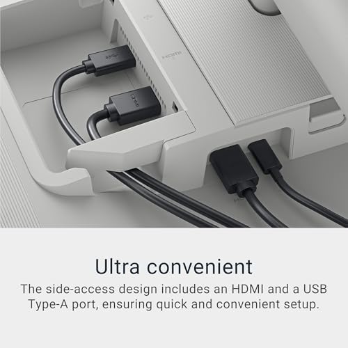 Dell 27 Plus 4K USB C Monitor   S2725QC   27 inch 4K  3840 x 2160  120Hz 16 9 Display  AMD FreeSync Premium  sRGB 99   Integrated Speakers  1500 1 Contrast Ratio  Comfortview Plus   Ash White