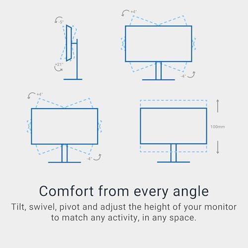 Dell 27 Plus 4K USB C Monitor   S2725QC   27 inch 4K  3840 x 2160  120Hz 16 9 Display  AMD FreeSync Premium  sRGB 99   Integrated Speakers  1500 1 Contrast Ratio  Comfortview Plus   Ash White