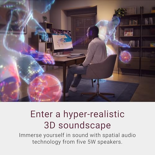 Dell 27 Plus 4K USB C Monitor   S2725QC   27 inch 4K  3840 x 2160  120Hz 16 9 Display  AMD FreeSync Premium  sRGB 99   Integrated Speakers  1500 1 Contrast Ratio  Comfortview Plus   Ash White