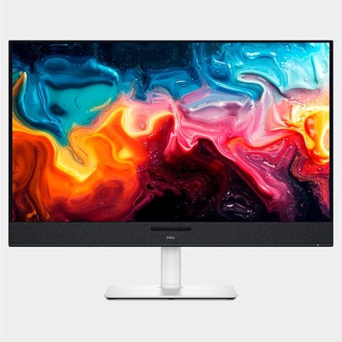Dell 27 Plus 4K USB C Monitor   S2725QC   27 inch 4K  3840 x 2160  120Hz 16 9 Display  AMD FreeSync Premium  sRGB 99   Integrated Speakers  1500 1 Contrast Ratio  Comfortview Plus   Ash White