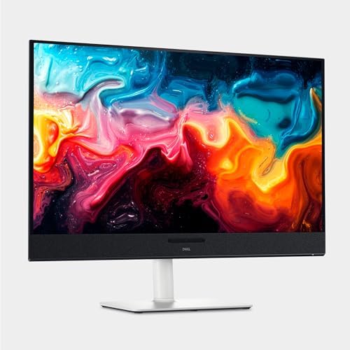 Dell 27 Plus 4K USB C Monitor   S2725QC   27 inch 4K  3840 x 2160  120Hz 16 9 Display  AMD FreeSync Premium  sRGB 99   Integrated Speakers  1500 1 Contrast Ratio  Comfortview Plus   Ash White