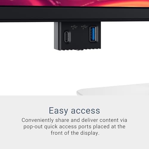 Dell 27 Plus 4K USB C Monitor   S2725QC   27 inch 4K  3840 x 2160  120Hz 16 9 Display  AMD FreeSync Premium  sRGB 99   Integrated Speakers  1500 1 Contrast Ratio  Comfortview   Ash White