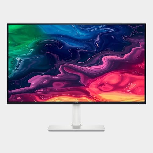 Dell 27 Plus 4K USB C Monitor   S2725QC   27 inch 4K  3840 x 2160  120Hz 16 9 Display  AMD FreeSync Premium  sRGB 99   Integrated Speakers  1500 1 Contrast Ratio  Comfortview   Ash White