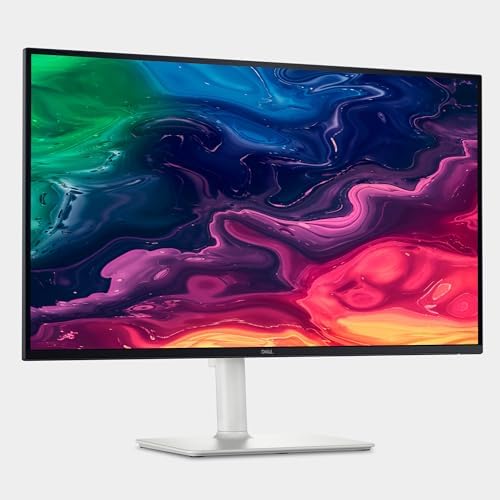 Dell 27 Plus 4K USB C Monitor   S2725QC   27 inch 4K  3840 x 2160  120Hz 16 9 Display  AMD FreeSync Premium  sRGB 99   Integrated Speakers  1500 1 Contrast Ratio  Comfortview   Ash White