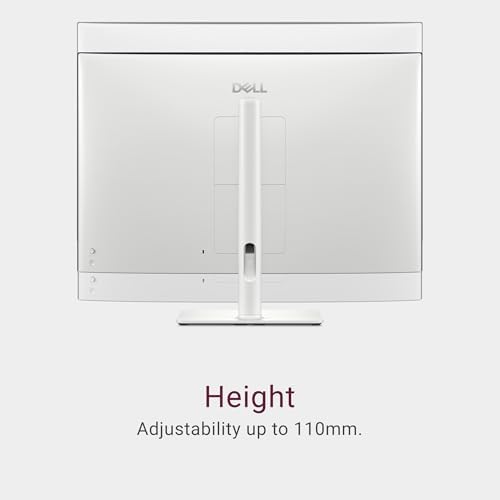 Dell 32 Plus 4K QD OLED Monitor S3225QC   31 6 inch  3840 x 2160  120Hz 0 03ms Display  AI Enhanced 3D Spatial Audio  Height/Tilt/Swivel/Slant Adjustment   Ash White