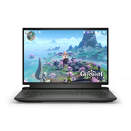 Dell G16 7620 Gaming Laptop   16 inch QHD 165Hz Display  Intel Core i9 12900H Processor  32GB DDR5 RAM  1TB SSD  Wifi 6  NVIDIA GeForce RTX3070Ti Graphics  Dell Services   Windows 11 Home   Black