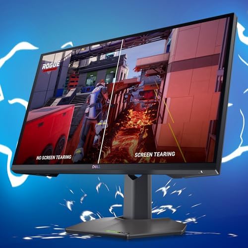 Dell G2524H Gaming Monitor   24 5 inch FHD  1920x1080  280Hz 0 5Ms Display  AMD FreeSync NVIDIA G SYNC Adaptive Sync Technology  Height/Pivot/Swivel/Tilt Adjustability   Black