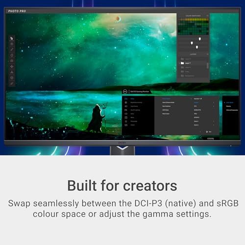 Dell G3223Q Gaming Monitor   32 Inch 4K Ultra UHD  3840x2160   144Hz 1Ms Display  AMD FreeSync NVIDIA G SYNC Compatible  Height/Swivel/Tilt Adjustability  3Yr Advanced Exchange   Black