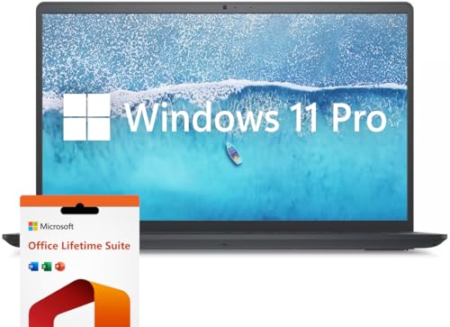 Dell Inspiron 15 6 Laptop Computer  Windows 11 Pro Laptop 16GB RAM 1TB SSD  Intel Core i7 1255U Processor  1920 x 1080 IPS 120Hz Display  Microsoft Office Lifetime License  Numeric Keypad  Black