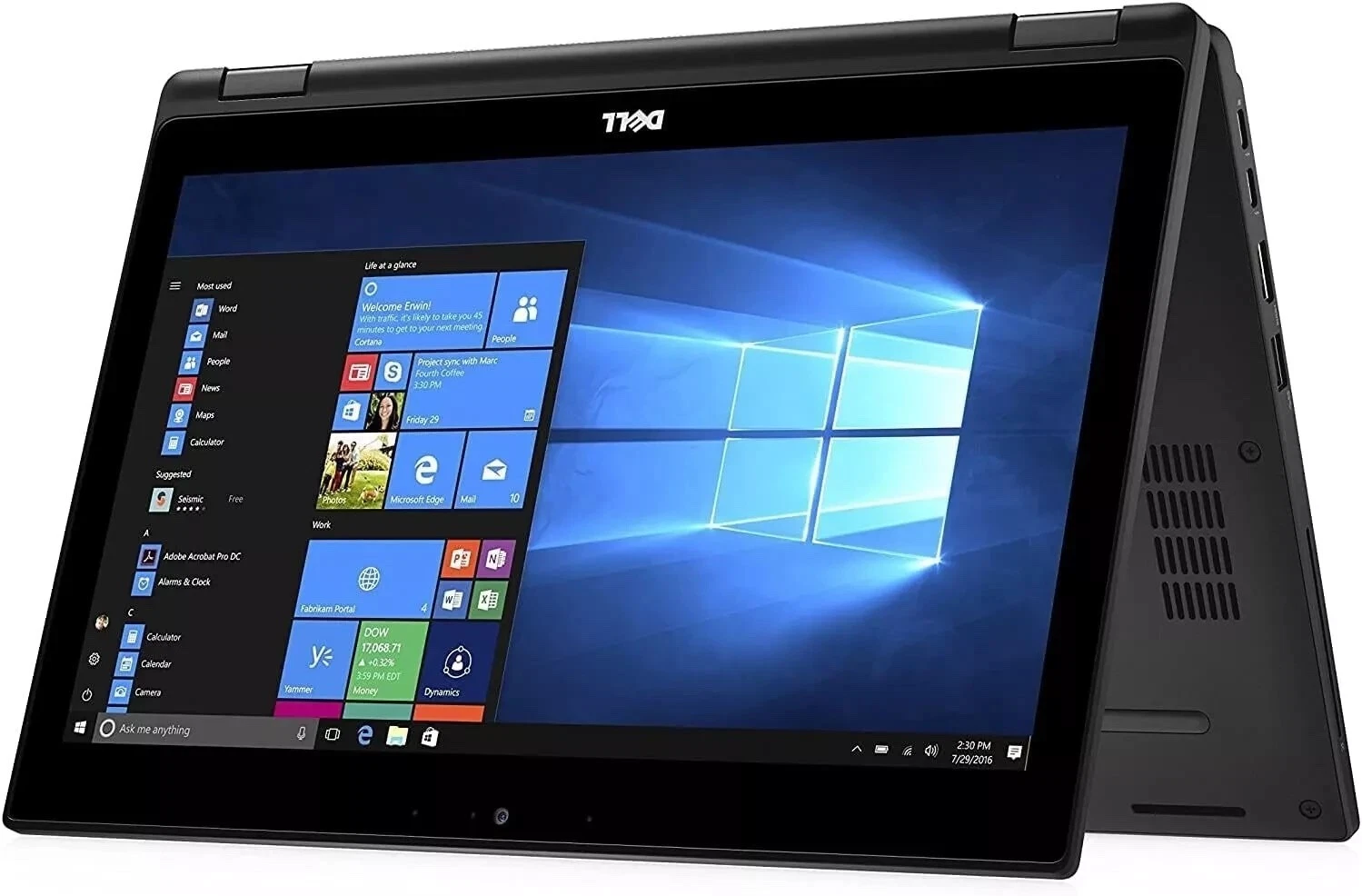 Dell Latitude 5289 2 in 1 12 3" i5 7600U 2 8GHz  8GB RAM  256GB  Win 11 Pro