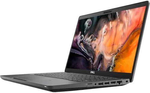 Dell Latitude 5401 Laptop   14 1366x768 HD   Core i5 9300H   512GB SSD Hard Drive   16GB RAM   4 cores   4 1 GHz Windows 11 Pro Black  Renewed 