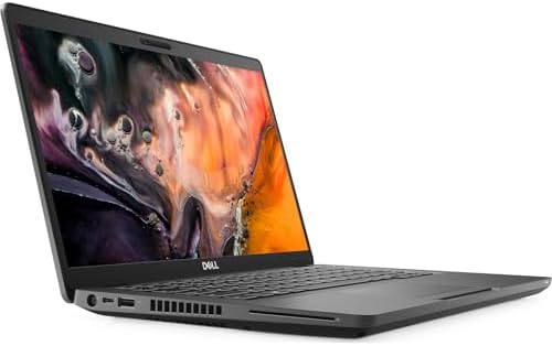 Dell Latitude 5401 Laptop   14 1366x768 HD   Core i5 9300H   512GB SSD Hard Drive   16GB RAM   4 cores   4 1 GHz Windows 11 Pro Black  Renewed 