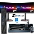 Dell OptiPlex 3060 Micro PC Monitor Bundle i5 8500T 8GB/240GB/480GB SSD Win 11