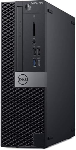 Dell OptiPlex 7070 SFF High Performance Desktop Computer PC  Intel Core i7 9700 up to 4 7GHz  8GB DDR4  256GB SSD  Keyboard & Mouse  4K Support  DisplayPort  HDMI  Windows 11 Pro  Renewed