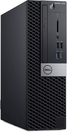 Dell OptiPlex 7070 SFF High Performance Desktop Computer PC  Intel Core i7 9700 up to 4 7GHz  8GB DDR4  256GB SSD  Keyboard & Mouse  4K Support  DisplayPort  HDMI  Windows 11 Pro  Renewed