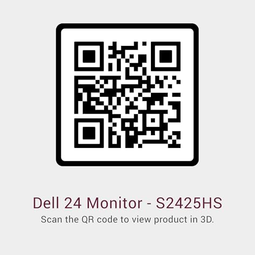 Dell S2425HS Monitor   23 8 Inch  FHD  1920x1080  Display  100Hz Refresh Rate 1500 1 Contrast Ratio  T V Rheinland Eye Comfort 4 Star  Integrated 2x5W Speaker  Height/Tilt/Swivel/Pivot   Ash White