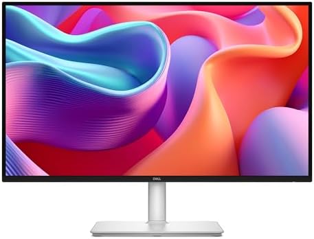 Dell S2722DC Monitor   27 inch WQHD  2560x1440  75Hz 4Ms Display  AMD FreeSync  Built in Speaker  USB Type C Connectivity  Height/Pivot/Swivel/Tilt Adjust   Platinum Silver