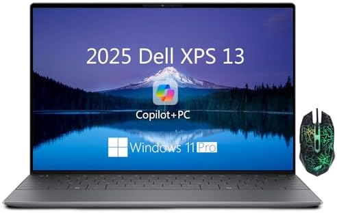 Dell XPS 13 9345 Business Laptop  Copilot AI Laptops Computer  13 4 FHD  Display  Snapdragon X Plus  16GB LPDDR5X RAM  512GB SSD  Wi Fi 7  Backlit KB  Fingerprint  Windows 11 Pro