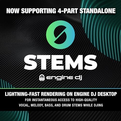 Denon DJ PRIME 4  Standalone DJ Controller with Stem Separation on 4 Decks  Wi Fi Streaming  Drop Sampler Mixer  10 1 Touchscreen  Light Control