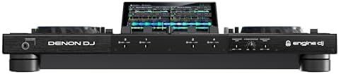 Denon DJ PRIME 4  Standalone DJ Controller with Stem Separation on 4 Decks  Wi Fi Streaming  Drop Sampler Mixer  10 1 Touchscreen  Light Control