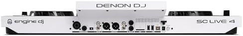 Denon DJ SC LIVE 4 Standalone DJ Controller with Stem Separation on 4 Decks  Wi Fi Streaming  Build in Speakers  Serato DJ and Virtual DJ Compatible