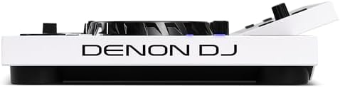 Denon DJ SC LIVE 4 Standalone DJ Controller with Stem Separation on 4 Decks  Wi Fi Streaming  Build in Speakers  Serato DJ and Virtual DJ Compatible
