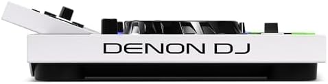 Denon DJ SC LIVE 4 Standalone DJ Controller with Stem Separation on 4 Decks  Wi Fi Streaming  Build in Speakers  Serato DJ and Virtual DJ Compatible