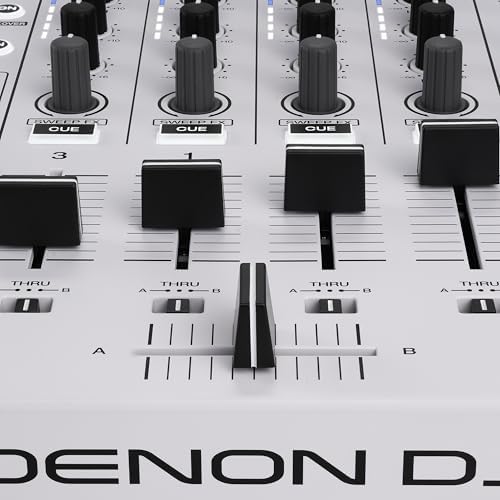 Denon DJ SC LIVE 4 Standalone DJ Controller with Stem Separation on 4 Decks  Wi Fi Streaming  Build in Speakers  Serato DJ and Virtual DJ Compatible