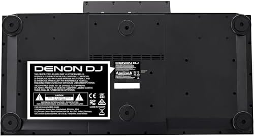 Denon DJ SC LIVE 4 Standalone DJ Controller with Stem Separation on 4 Decks  Wi Fi Streaming  Build in Speakers  Serato DJ and Virtual DJ Compatible