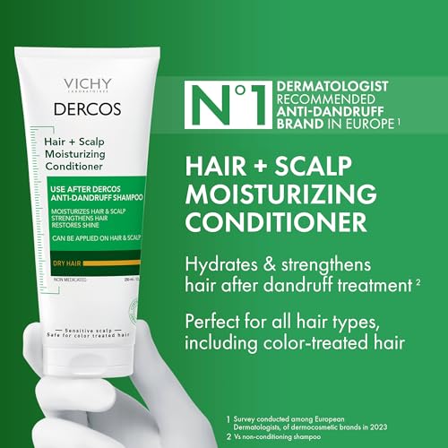 Dercos Dandruff Shampoo  Antifungal Dry Scalp Treatment & Itchy Scalp Relief  Prescription Strength Selenium Sulfide Comparable to 2  Ketoconazole  For Mild to Severe Dandruff & Flaky Scalps