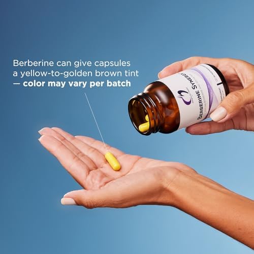 Designs for Health Berberine Synergy   Berberine HCL 400mg   Alpha Lipoic Acid  ALA  for Metabolism  Heart Health   Liver Support   Vegan  Non GMO Berberine Supplement  60 Capsules 