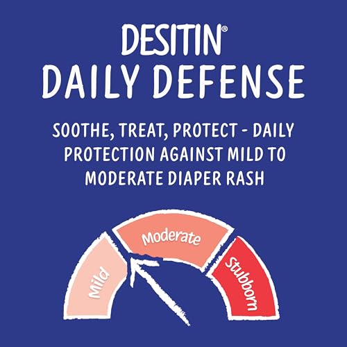 Desitin Crema para aliviar rápidamente la irritación causada por el pañal, 074300495163, Ivory, 1, 1