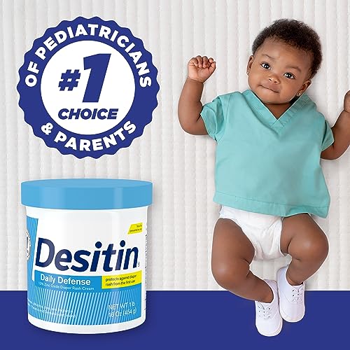 Desitin Crema para aliviar rápidamente la irritación causada por el pañal, 074300495163, Ivory, 1, 1