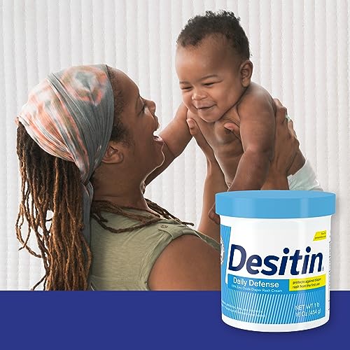 Desitin Crema para aliviar rápidamente la irritación causada por el pañal, 074300495163, Ivory, 1, 1