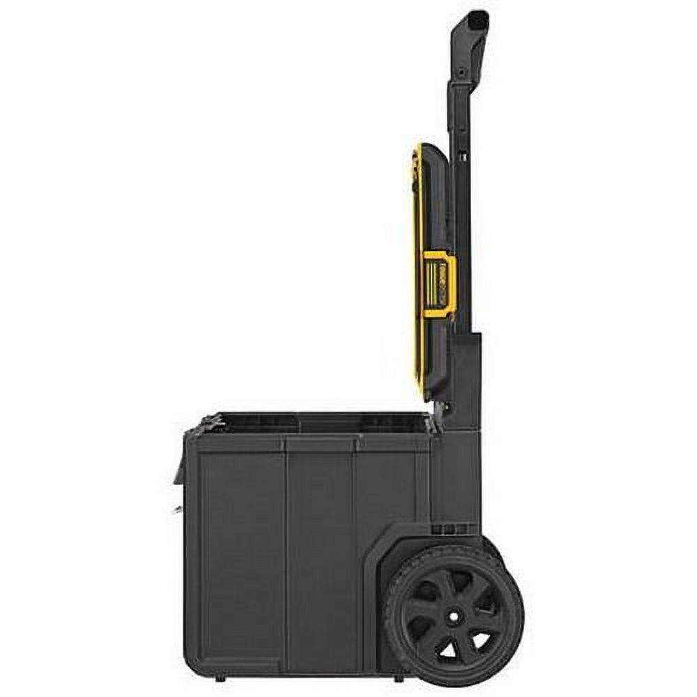 Dewalt ToughSystem 2 0 Rolling Tool Box  Plastic  Black  24 in W x 20 in D x 16 1/2 in H