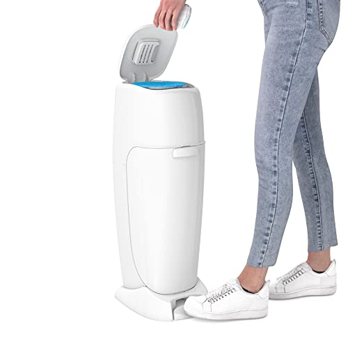 Diaper Genie Registry Gift Set Includes Diaper Genie Complete Diaper Pail 8 Refill Bags 1 Carbon Filter Perfect Starter Kit