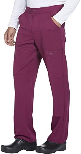 Dickies Dynamix Scrub Pants for Men with Zip Fly  Athletic Inspired with Four Way Stretch and Moisture Wicking DK110