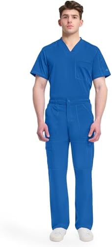 Dickies Dynamix Scrub Pants for Men with Zip Fly  Athletic Inspired with Four Way Stretch and Moisture Wicking DK110