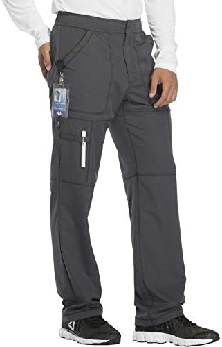 Dickies Dynamix Scrub Pants for Men with Zip Fly  Athletic Inspired with Four Way Stretch and Moisture Wicking DK110