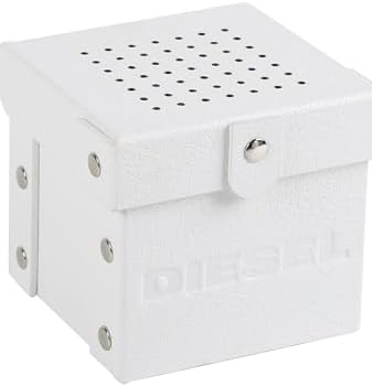 Diesel Mens Mega Chief Stainless Steel Bracelet  Silicone or Leather Band Watch with Analog or Digital Movement