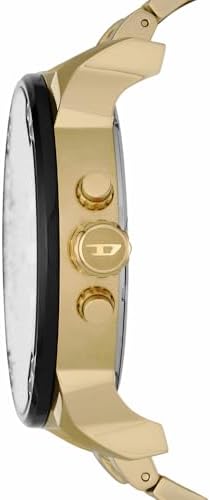 Diesel Mr  Daddy Watch for Men  Quartz Multifunctional Movement with Stainless Steel Strap