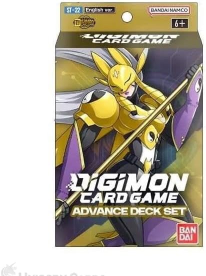Digimon TCG Amethyst Mandala Advanced Starter Deck  ST 22    54 Cards