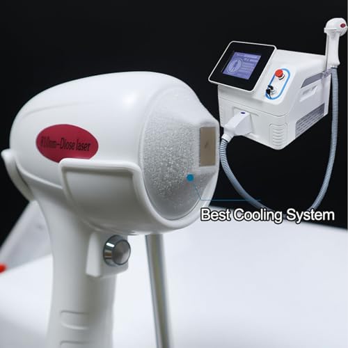 Diode Laser Hair Removal Machine Professional Ice point Hair Removal Device Salon Beauty Skin Care Device for Body and Facial