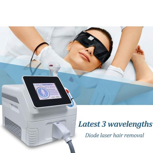 Diode Laser Hair Removal Machine Professional Ice point Hair Removal Device Salon Beauty Skin Care Device for Body and Facial