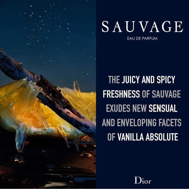 Dior Sauvage Parfum Spray for Men 3 4 Ounces