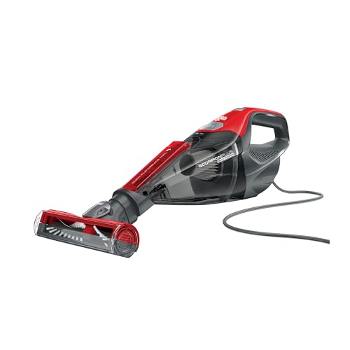 Dirt Devil Scorpion Plus Handheld Vacuum Cleaner  Powerful Suction  Lightweight  Includes Pivoting Stair and Upholstery Tool  Crevice Tool  Corded Portable Vacuum Cleaner