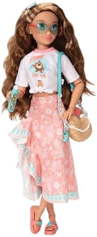 Disney ILY 4ever Fashion Dolls Moana Inspired 11 5 Tall with 13 Points of Articulation  Comes with Cute  Moana Inspired Accessories  and a Glittery Mickey Ring for You to Wear 