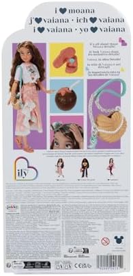Disney ILY 4ever Fashion Dolls Moana Inspired 11 5 Tall with 13 Points of Articulation  Comes with Cute  Moana Inspired Accessories  and a Glittery Mickey Ring for You to Wear 