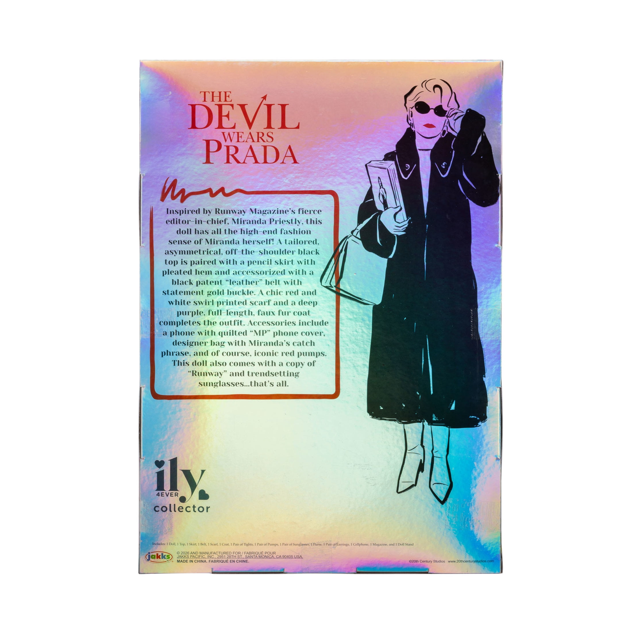 Disney Ily 4Ever Devil Wears Prada Inspired by Miranda Priestly Collectible Fashion Doll